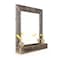 Barnwoodusa Rustic Farmhouse Large 16x20 Mirror with Reclaimed Wood Shelf 672713219965 - alternate 1